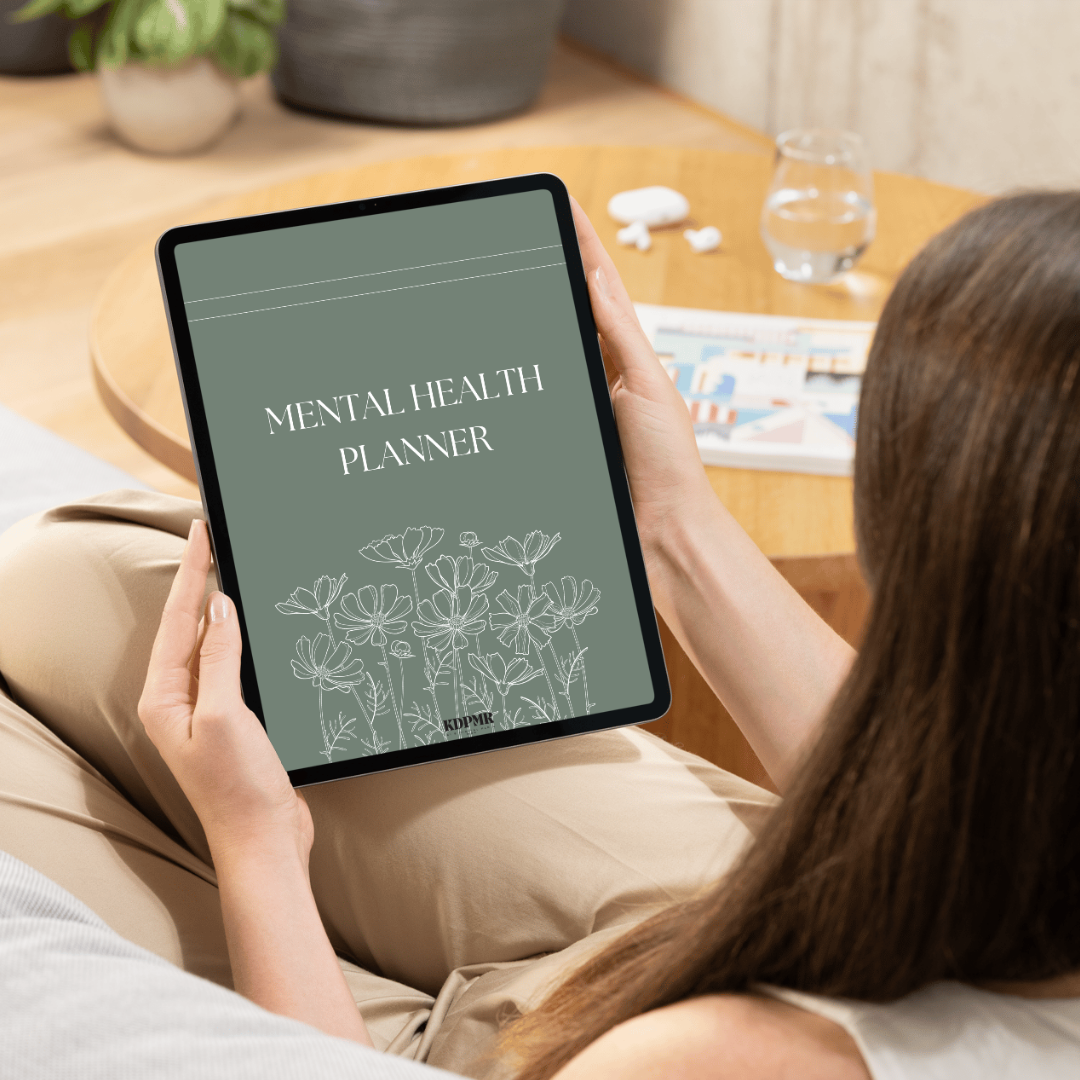 PLR Mental Health Planner Canva Editable Templates Ki’s Digital PLR & MRR