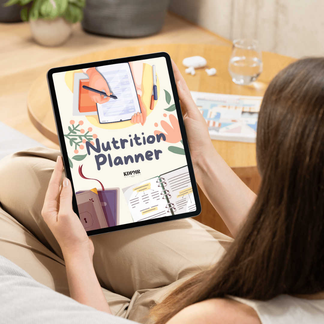 PLR Nutrition Planner Canva Editable Templates Ki’s Digital PLR & MRR